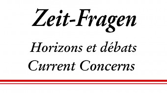 Logo Zeit-Fragen - Horizons et débats. Current Concerns.