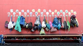 Wardrobe in a Kindergarden