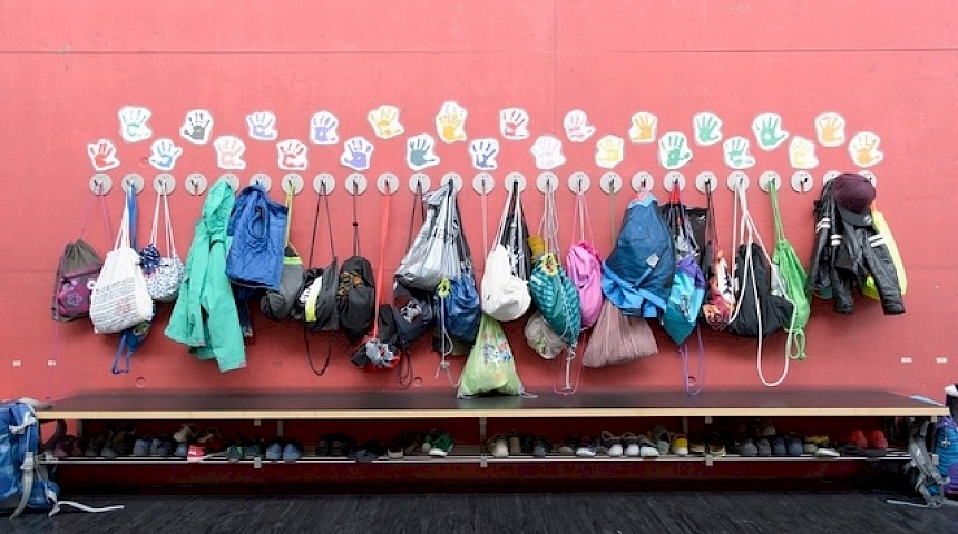 Wardrobe in a Kindergarden