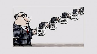 Image Cartoon: More please.