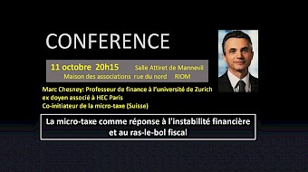 Conference Marc Chesney