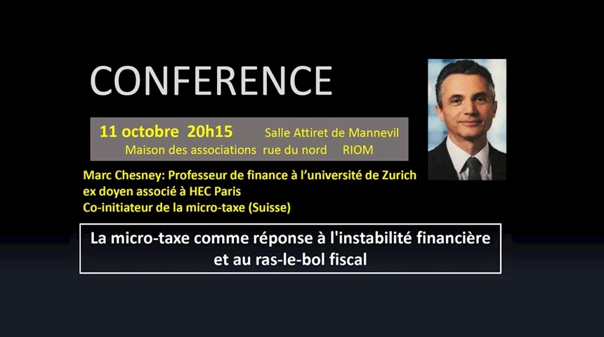 Conference Marc Chesney