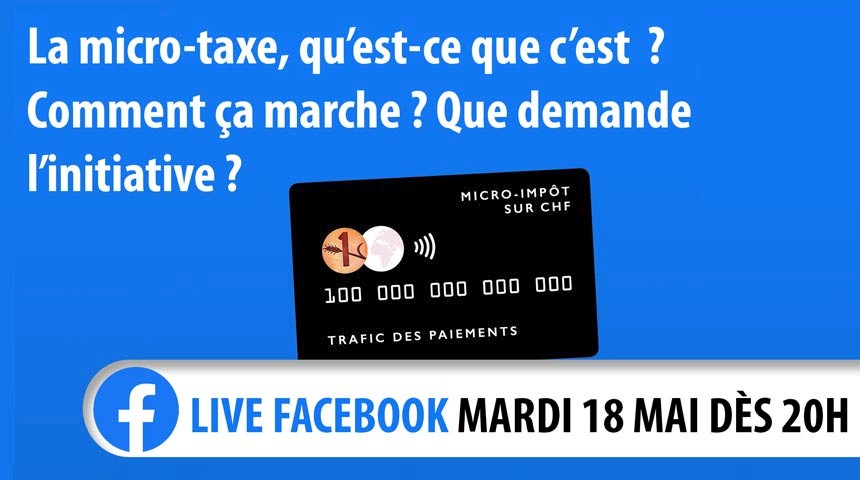 micro-taxe - live Facebook