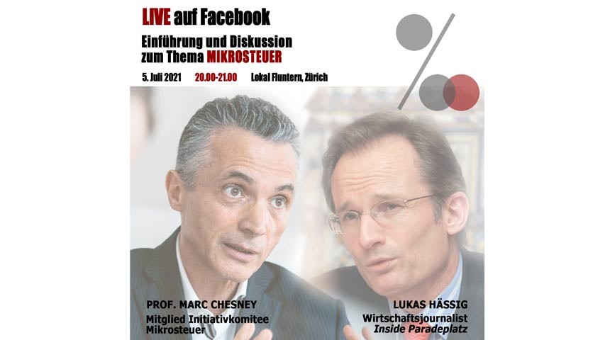 Marc Chesney und Lukas Hässig