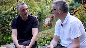 Marc Chesney talking to Lars Schall